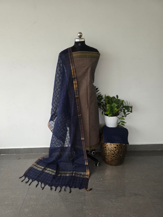 Pure handloom cotton set  --361