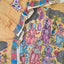 Kalahasthi Handcrafted Penkalamkari bangalore silk set -KH265