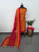 South cotton with temple border salwar - HA117