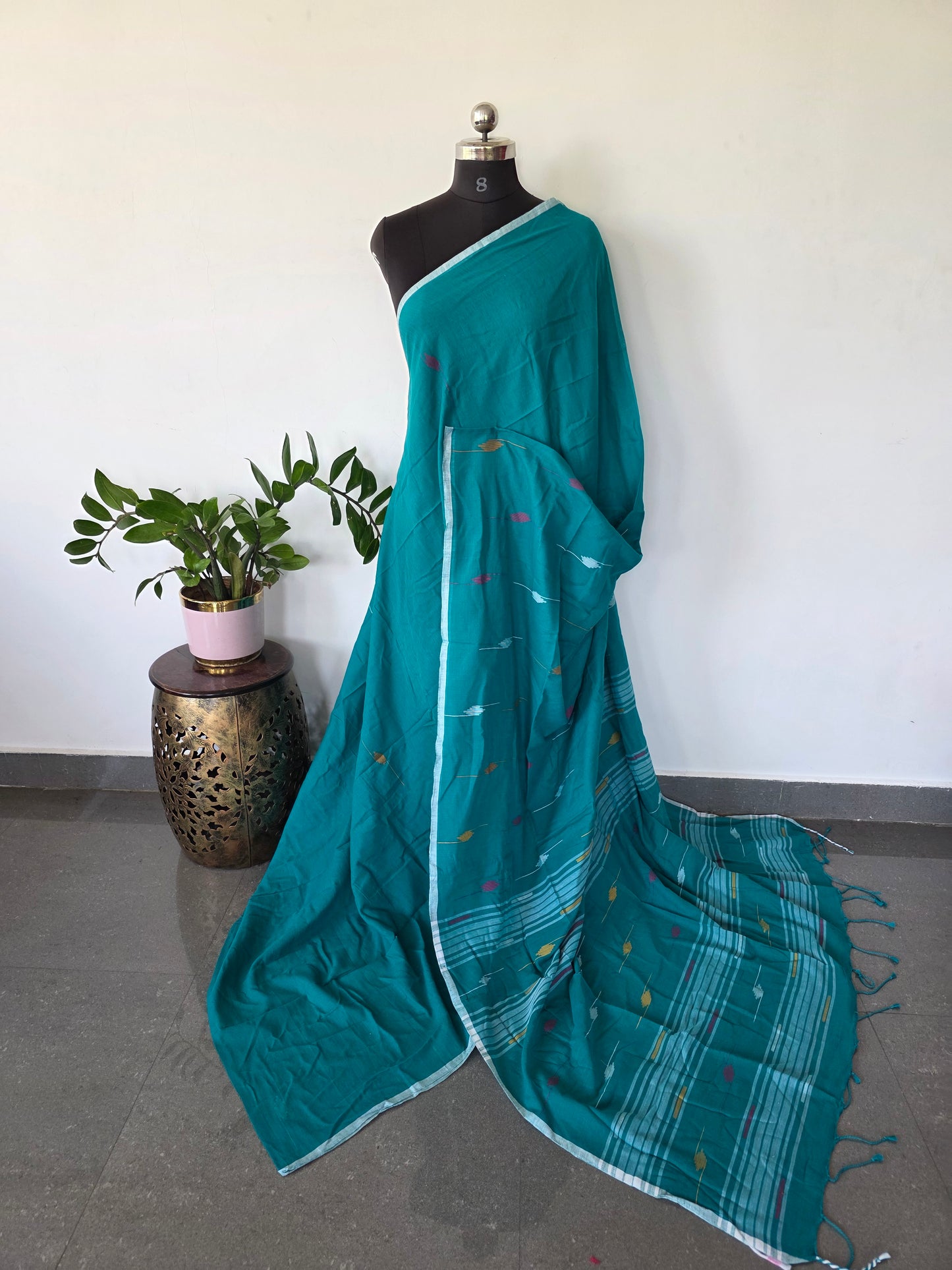 Malai cotton  West Bengal saree - BB625