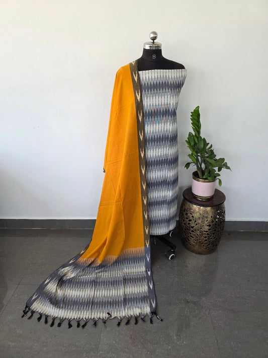 Pochampally ikkat cotton set - KK60
