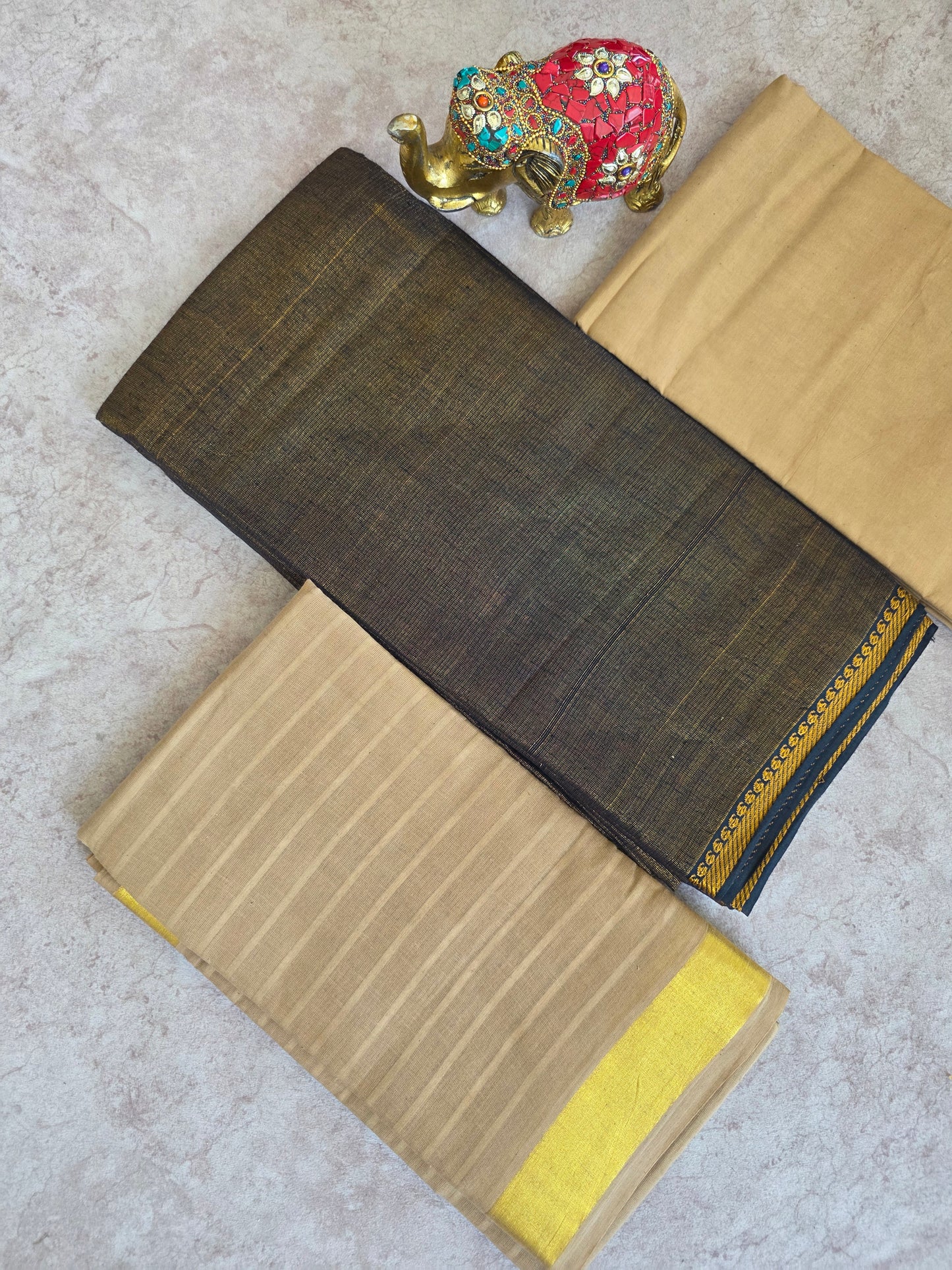 Madurai sungudi Tissue cotton salwar set -MS89