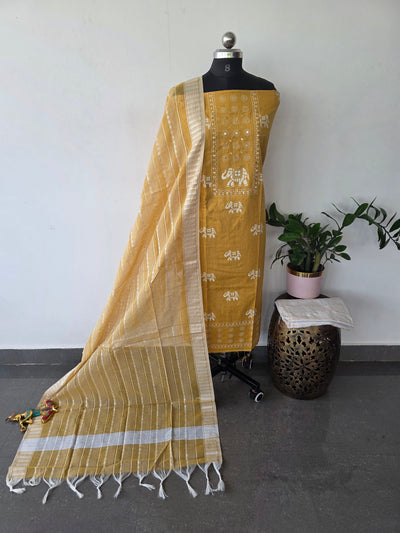 Regular/office wear pure cotton set - AS115