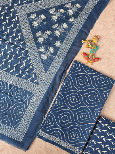 Jaipuri cotton salwar set - JA628