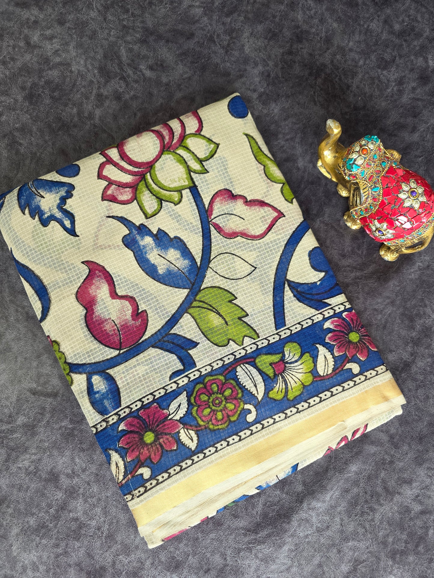 Authentic Kota kalamkari saree - AK164