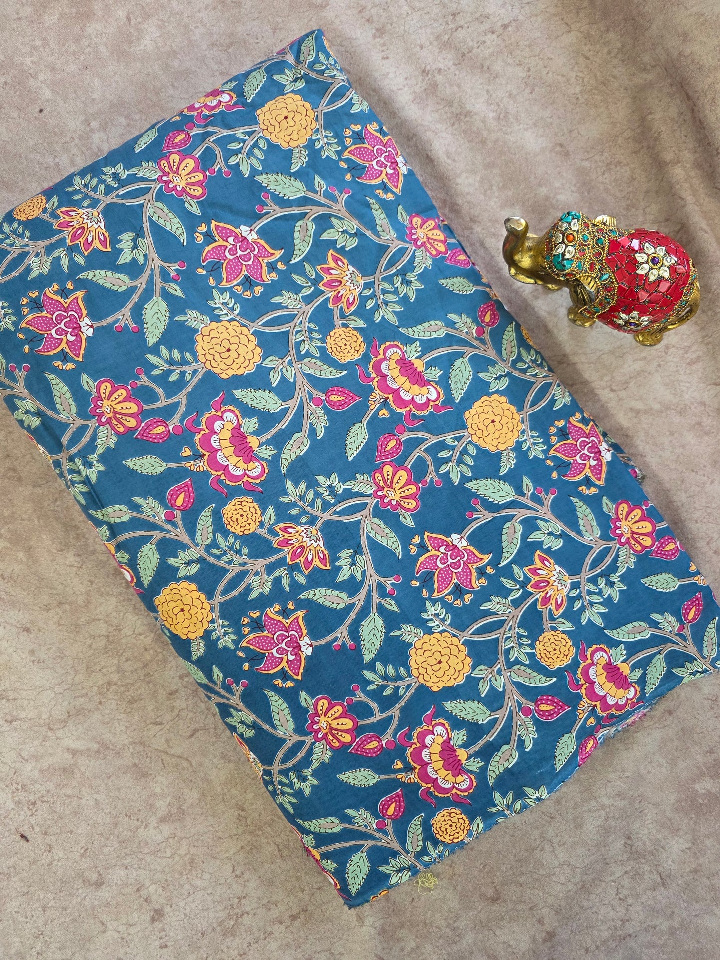 Jaipuri pure cotton running material -JA955