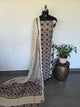 Handcrafted ajrakh modal silk set -HZ311