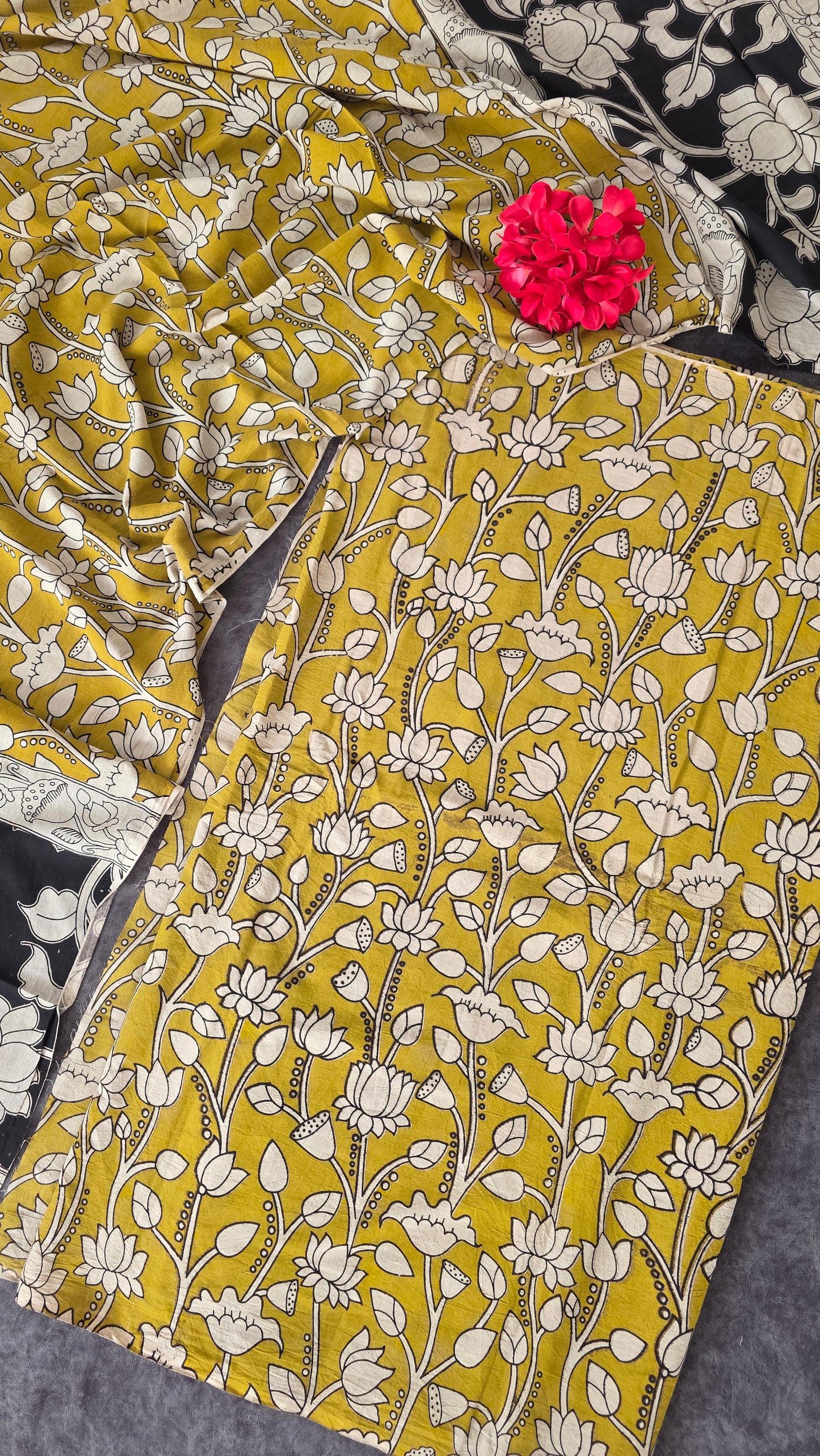 Pure kalamkari cotton salwar ( 2 pc set ) - AK113