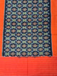 Handloom  mercerised weft ikkat duppatta  - WW699