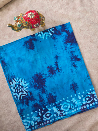 Tie & dye Batik Nighty/ Kaftan fabric (approx 3 meters) - NF109