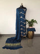 Handcrafted clap-dyed bandhani modal salwar set - BN94