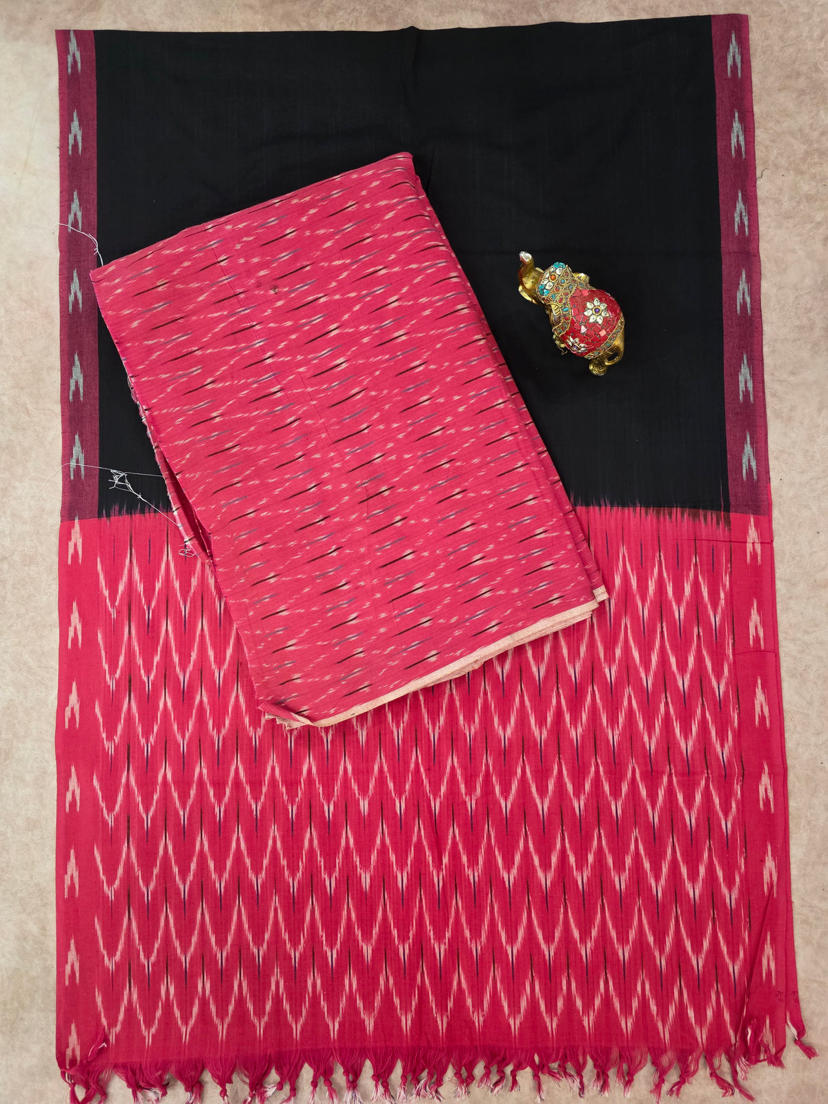 Pochampally ikkat cotton set -WW340