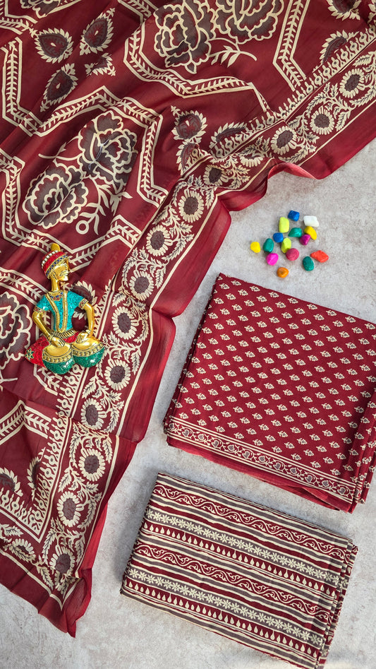 Jaipuri pure cotton set - JL11