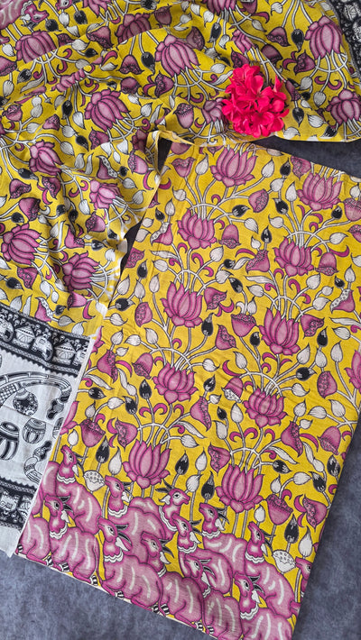 Pure kalamkari cotton salwar (2 pc set) - AK118