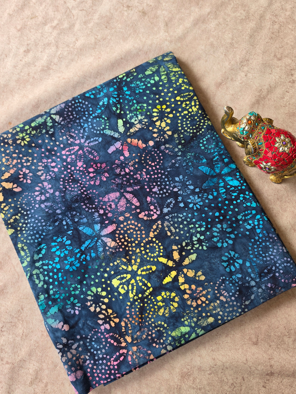 Handcrafted batik cotton running material -HB71