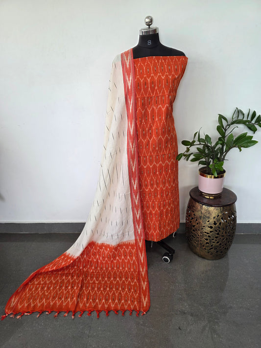 Pochampally ikkat cotton set - KK170