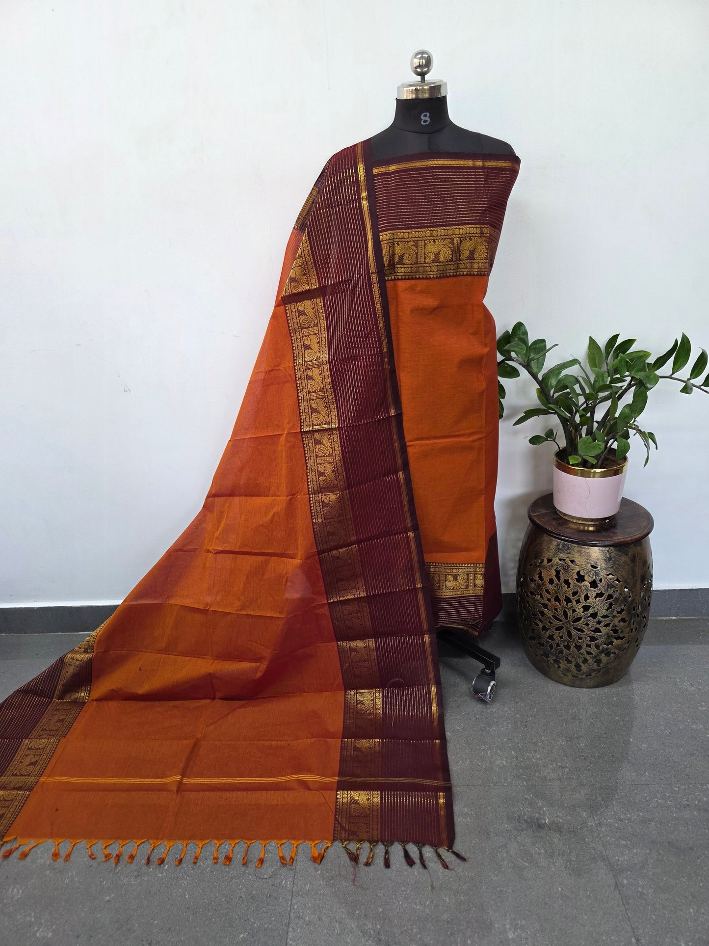 Premium chettinadu cotton salwar set -Ck240