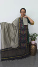 Pochampally sico set with ikkat damn -SD415