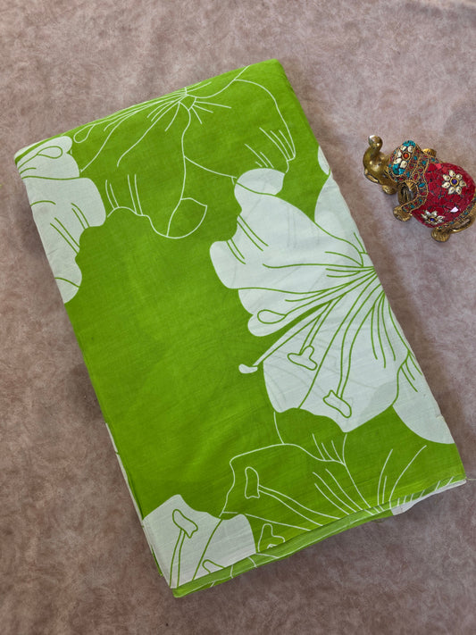 Jaipuri pure cotton running material (0.5 mtrs)-JA327
