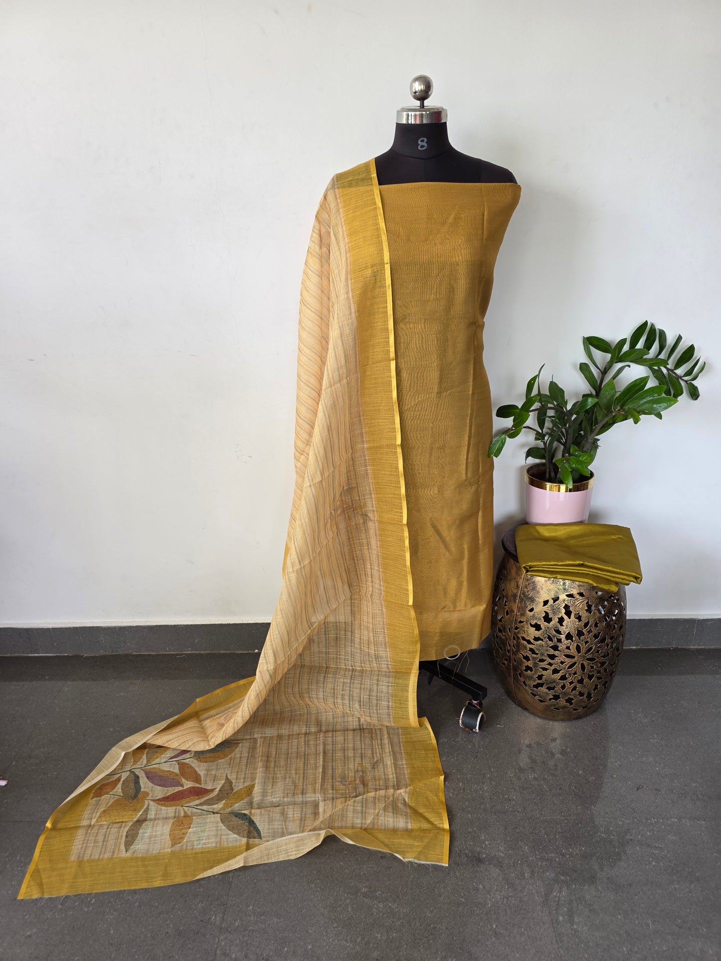 Fancy tissue silk set - CLA378