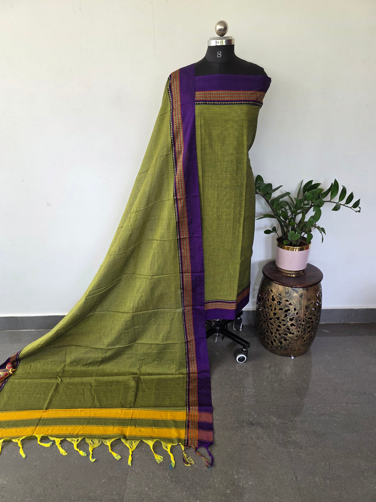 Mercerised narayanapet salwar set (4.5 meters) - NA583