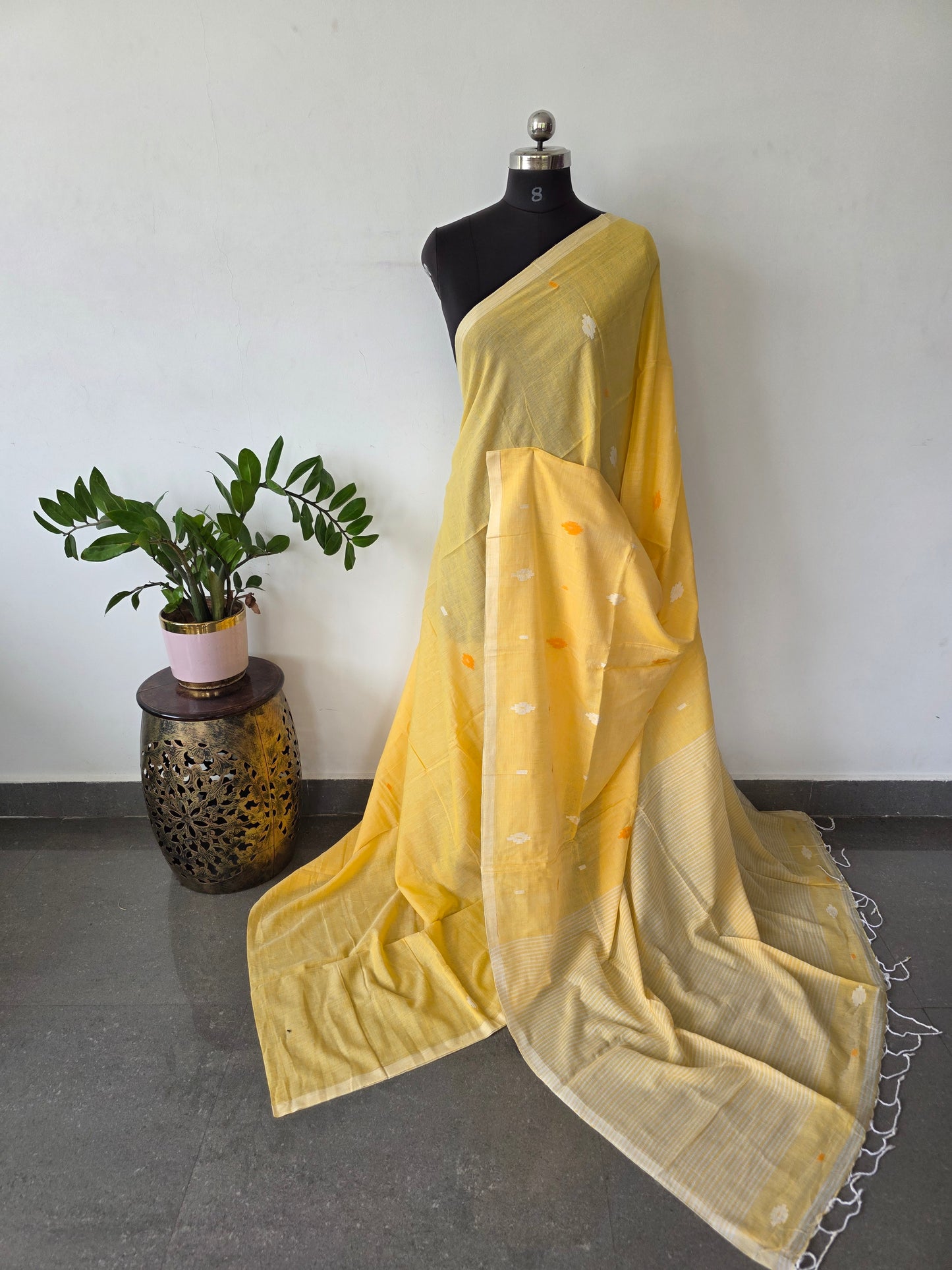 Malai cotton  West Bengal saree - BB544