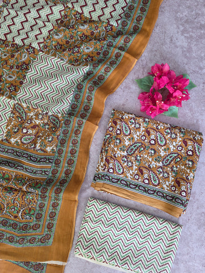 Jaipuri pure cotton set - JN57