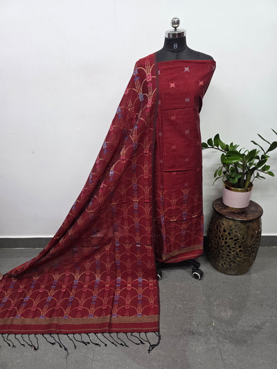 Mul cotton jamdhani set-JMM428
