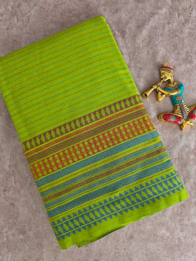 Prewashed Pure handloom cotton running material - HRM150