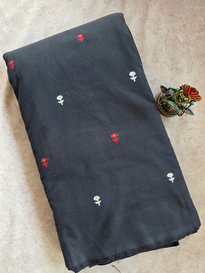 Prewashed  Jamdhani butti south cotton running material - HRM54