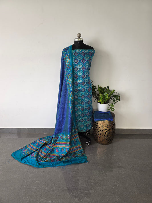 Premium soft Patola silk set - SP35