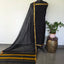 Mercerised narayanapet salwar set (black) (4.5 meters) - NA573