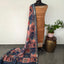 Handloom mangalagiri silk top with pure mangalagiri digital silk shawl - ML34