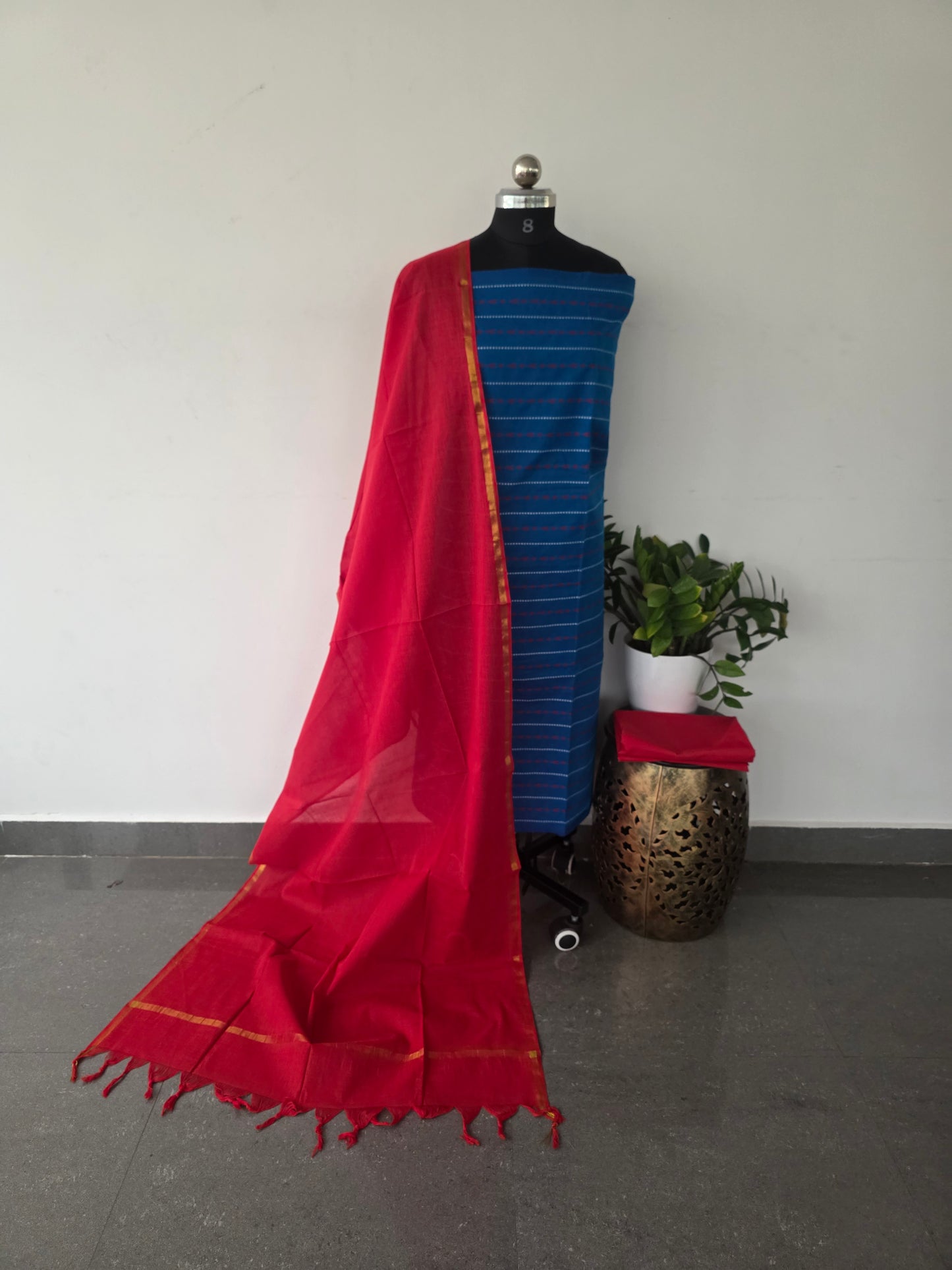 Pure handloom cotton set  -359