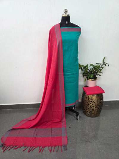 Prewashed south cotton jacquard weave set - HA116