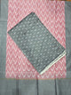 Handloom Mercerised ikkat cotton salwar set -WW841