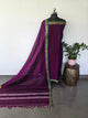 Mercerised narayanapet salwar set with elephant border (4.5 meters) - NA564