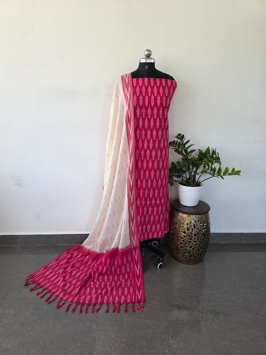 Pochampally ikkat cotton set - Pic23