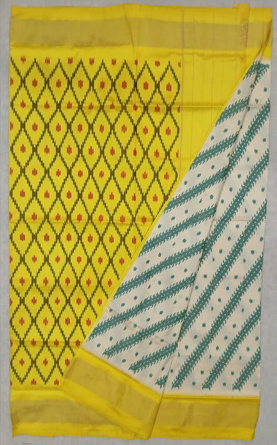 Handloom Mulbery ikkat pattu saree-WW885
