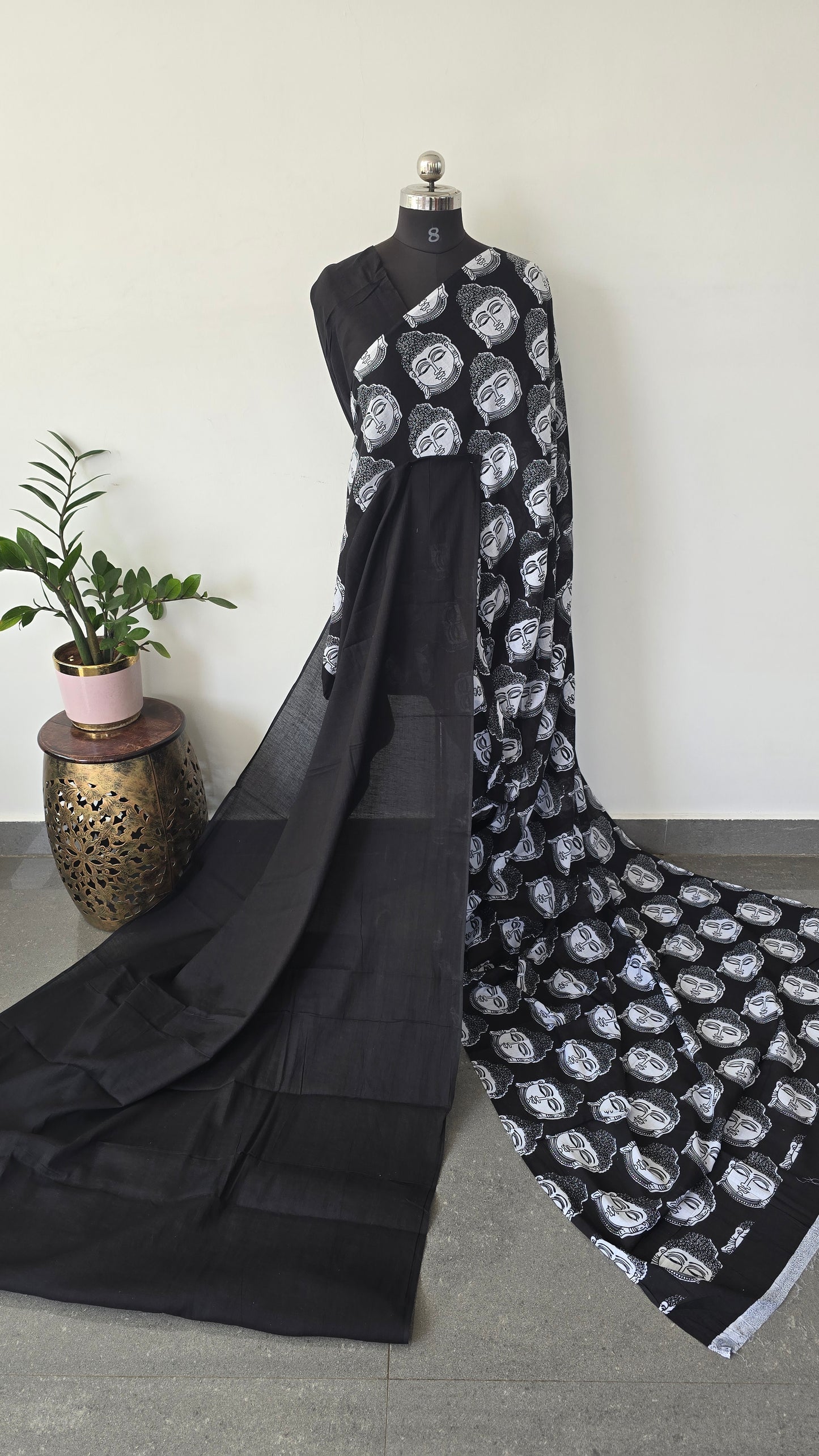 Jaipuri pure cotton saree - JF81