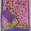 Handloom mangalagiri silk top with pure mangalagiri digital silk shawl - ML22