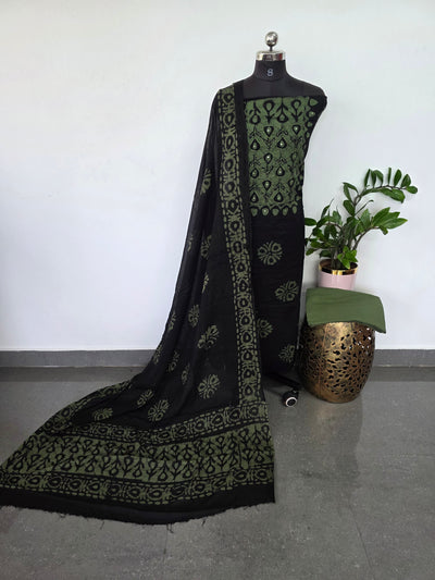 Batik pure cotton salwar set - BA395