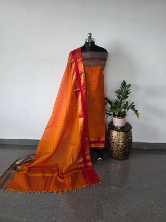 Premium korvai chettinadu cotton set  - KU72