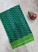 Mercerised warp ikkat saree - WW285