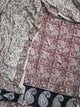 Handblock pure kalamkari cotton set  - RV420
